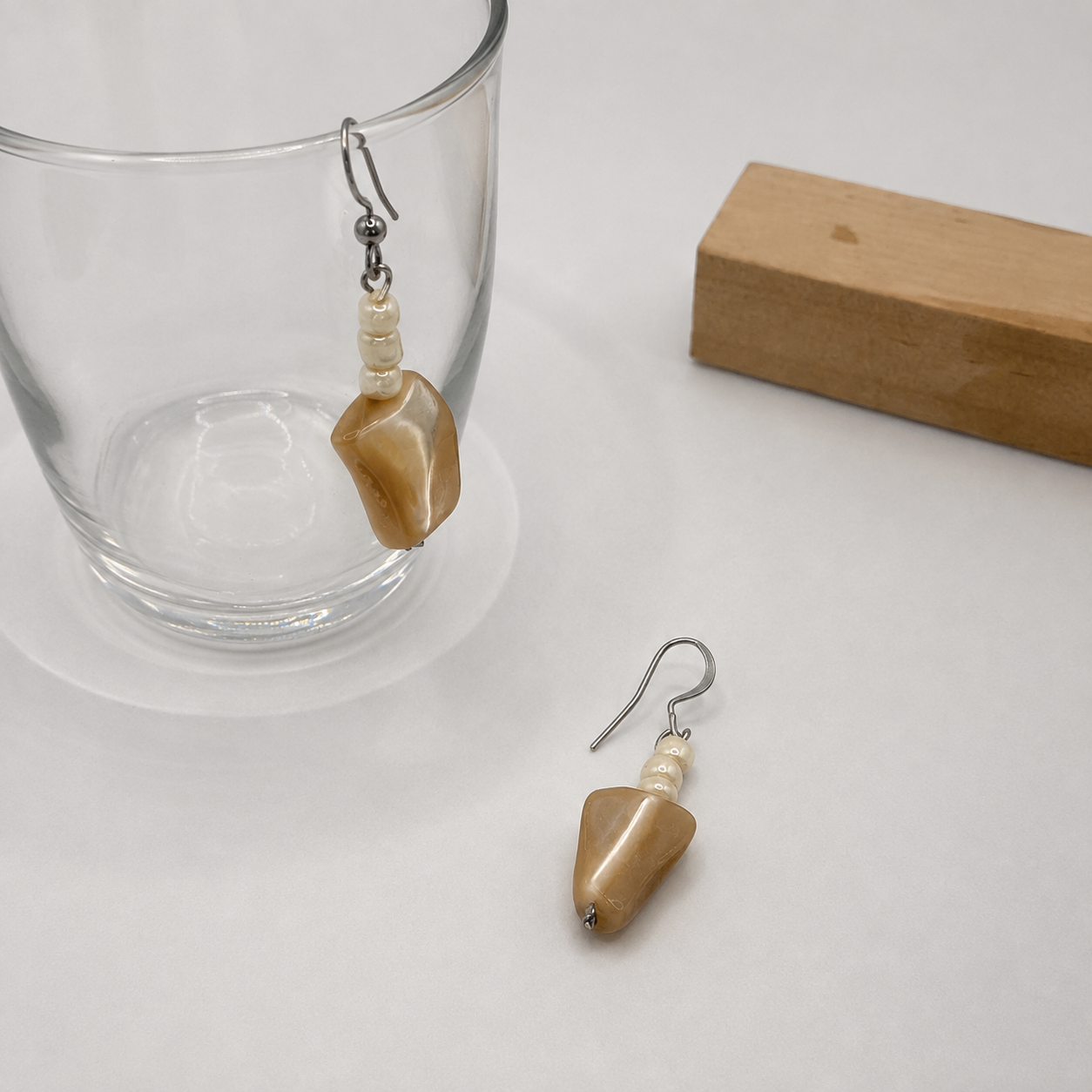 Ivory Glow Earrings