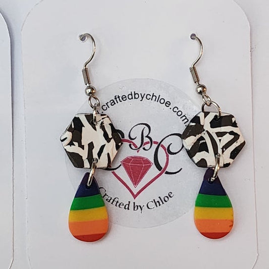 Pride small Teardrop Dangles